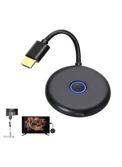 Buy Wireless HDMI Display Adapter, 4k@60hz for WiFi Streaming Movies, Shows, and Live TV Receiver from iPhone, iPad, Android, Tablet, 2.4GHz 5GHz Dual Band in UAE