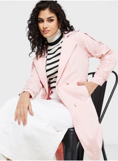 Buy Longline Classic Trench Coat in UAE