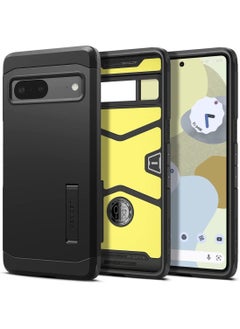 Buy Tough Armor Google Pixel 7 Case Cover with Extreme Impact Foam - Black in UAE