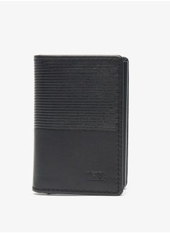 Buy Men Textured Bi-Fold Wallet in Saudi Arabia