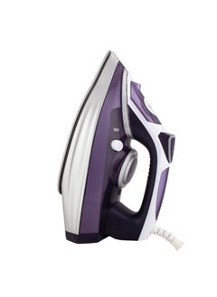 Buy STAR TRACK Steam Iron, 3000W, Double Ceramic Soleplate, Auto Shutoff, Anti Drip, Self Clean, Steam Burst, 7 Modes Customizable Ironing in UAE