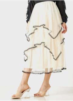 Buy Ruffle Tiered Skirt in UAE