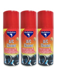 اشتري Pack Of 3 Car AC Cleaner and Air Freshener Spray في الامارات