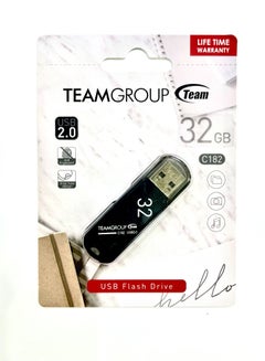 Buy C182 USB2.0 Flash Drive 32GB Black in UAE