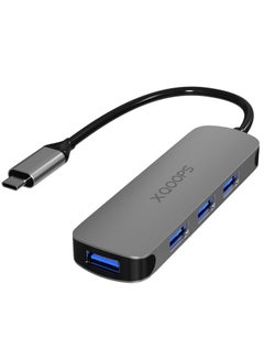 Buy USB C Hub, 4 in 1 USB C Adapter with 4 USB 3.0 Ports  High-Speed Transport 10Gbps USB C HUB Adapter for Computers and Laptops Drive Free in Saudi Arabia
