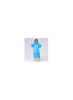 Buy Portable Breathable Raincoat With Hood Sleeves in Saudi Arabia