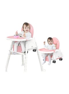 Buy Infant High Chair with Safety Plate Height Adjustable Foldable Infant High Chair in UAE
