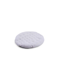 Buy Luvor Floor Cushion 90cm White/Gold in UAE