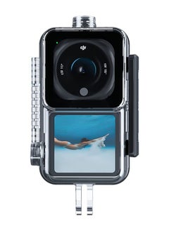 Buy Waterproof Case for DJI Action 2 Dual-Screen Combo Housing Case 147Ft Diving Housing Case Protective Shell in UAE