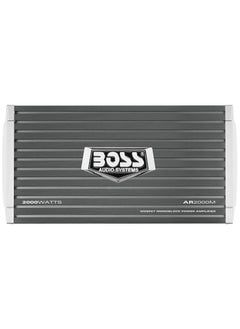 Buy BOSS Audio Systems AR2000M Monoblock Car Amplifier - 2000 Watts, 2-4 Ohm Stable, Class A-B, Mosfet Power Supply in UAE