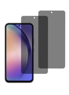 Buy 2 Pack Samsung Galaxy A55 5g Privacy Screen Protector with Easy Install Anti-Scratch Glass 9H Hardness,Anti-Spy Anti-fingerprint Anti-drop Tempered Glass Film Protector Full Cover Protection accessory in Saudi Arabia