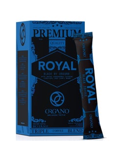 Buy Royal Black Medium Dark Roast Instant Coffee 1 Box in UAE