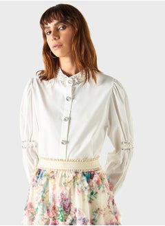 Buy Embellished Button Down Shirt in Saudi Arabia