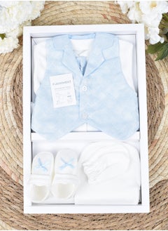 Buy 4-Piece Baby Suit Set with Gift Box in Saudi Arabia