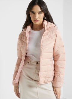 Buy Hooded Puffer Jacket in Saudi Arabia