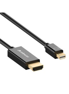 Buy Mini Displayport To Hdmi 6 Ftanbear Gold Plated Mini Display Port(Thunderbolttm Port ) To Hdmi Hdtv Male To Male Adapter Compatible For Mac Bookmacbook Air Imac And More in UAE