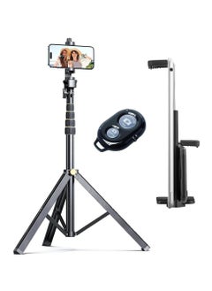 Buy NP688 210 cm Tripod and Monopod Feature Easy to Use and Practical Tripod for Indoor and Outdoor Photography and Video Shooting (NP688 tripod + (phone + tablet holder) + remote control) in Egypt