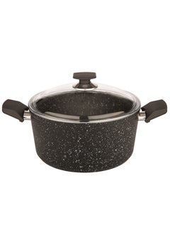 Buy Forged Technology Granite NonStick Deep Pot 22 Cm in UAE