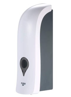اشتري Goolsky No Drilling Wall Mounted Single-Head Manual Soap Dispenser Holder (White, 300ml ) في الامارات