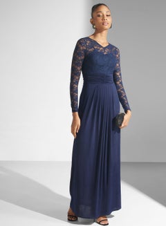Buy Lace Detail Tiered Dress in Saudi Arabia