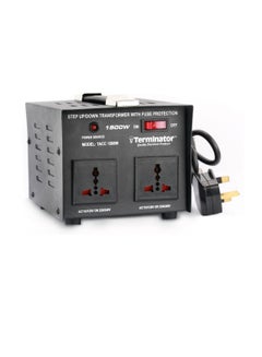 Buy Converter 1500W Ac to AC 2 universal output socket 13A UK Type in UAE