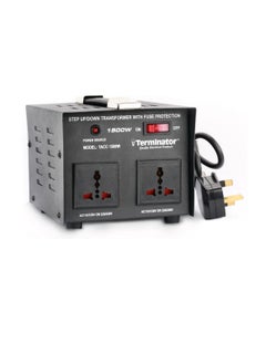 Buy Converter 1500W Ac to AC 2 universal output socket 13A UK Type in UAE