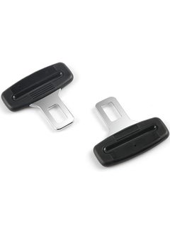 Buy 2 Pieces Black Car Seat Belt Buckle Clip Universal for Most Vehicle in UAE