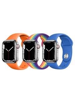 اشتري 3pcs Watchband Replacement for Apple Watch 49/45/44/42mm Series 8/7/6/5/4/SE في الامارات