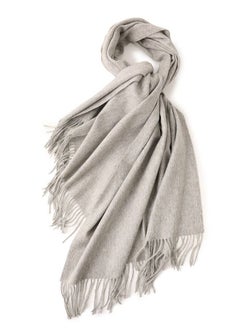 اشتري Solid Warm Thickened Lambswool Scarf في الامارات