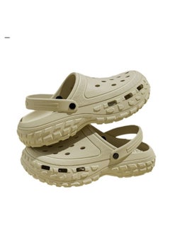 Buy New Anti-skid And Wear-resistant Thick Soled Casual Internet Famous Outdoor Beach Slippers For Outdoor Wear in UAE