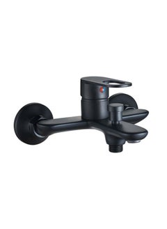 Buy Milano Dito Black Bath Shower Mixer Tap with Hand Shower in UAE