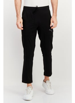 اشتري Men Sportswear Fit Training Trackpants, Black في الامارات