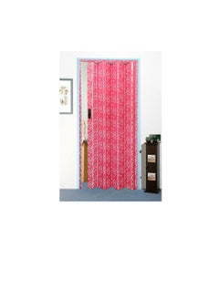 Buy Folding Door Sliding Pink Color with White Design in UAE