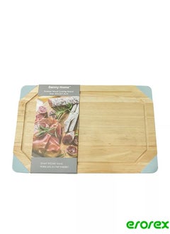 Buy Natural wood cutting board 35x23x1.8 centimeter in Saudi Arabia