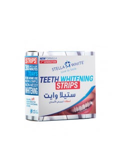 Buy Stella White Tooth Strips Whitening - 28 Pcs in Saudi Arabia