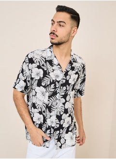 Buy Regular Fit Tropical Resort Shirt in Saudi Arabia