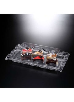 اشتري Acrylic Rectangular Cake Box Clear 62 cm في الامارات