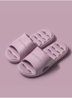 Buy Bathroom Shower Anti-slip Lightweight Slipper for Men and Women, Hollow out Slippers in UAE