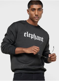 Buy Slogan Sweatshirt in Saudi Arabia