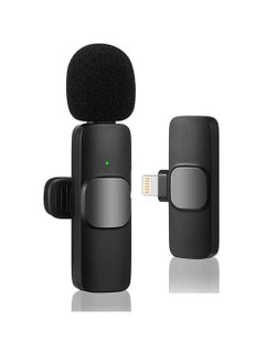 اشتري Wireless Microphone for iPhone iPad Plug-Play Wireless Mic for Recording في الامارات