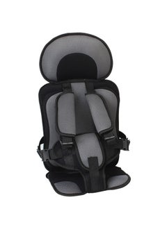 Buy Generic Baby Car Cushion Seat For Kids Black in UAE