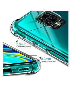 Buy Defender Case Anti-shocks For Xiaomi Redmi Note 9s - Clear in Egypt