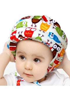 Buy Baby Safety Head Protector Helmet, Infant Toddler Upgrade Infant Breathable Safety Guard Cushion with Adjustable Straps Protection Cap Harnesses Hat for Learn to Walk Crawling and Sit in UAE