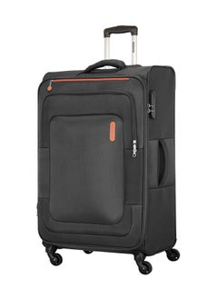 اشتري Duncan Soft Luggage Trolley Polyester 32 Inch Black في السعودية