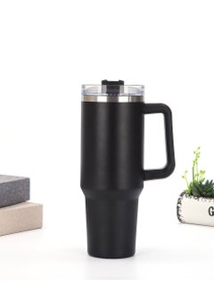 Buy Stanley Black 2.0 1.18L Stainless Steel Quencher H2.0 Flowstate Vacuum Insulated Cup with Lid and Straw for Water, Iced Tea, Coffee, Juice, Smoothies and More in Egypt