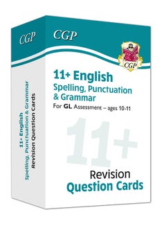 Buy 11+ GL Revision Question Cards: English Spelling, Punctuation & Grammar - Ages 10-11 in UAE