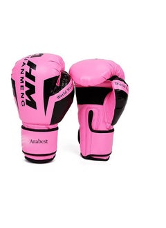 اشتري Boxing Gloves - 6oz 8oz 10oz 12oz - Vegan Leather Gloves for Training Sparring with Waterproof Lining - Breathable Mesh - Hand Protection في الامارات