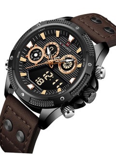 Buy Men's Water Resistant Analog/Digital Watch NF9224 New Edition in Saudi Arabia