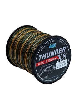 اشتري Braided Fishing Line 8 Strands, 300 M, Low-Visibility and High Strength 8 Strand Fishing Braid for Saltwater and Freshwater في السعودية