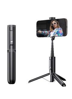 Buy Bluetooth Selfie Stick RGB Magnetic Light Integrated Aluminum Tripod Mobile Phone Selfie Stick in Saudi Arabia